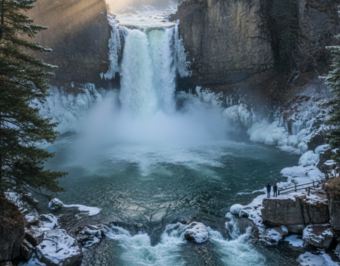 Aharbal Waterfall